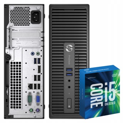 Hp Elitedesk 400 G3 Sff Intel Core i5 8GB DDR4 256GB SSD Windows